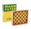 7886713 MANN-FILTER C250081 Luftfiltereinsatz in Original Qualität