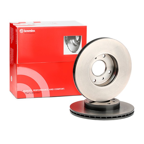 BREMBO Disques De Frein 09.5254.21 Frein à Disque,Disque de frein NISSAN,ALMERA II Hatchback N16,PRI