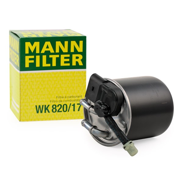 Fuel filter MANN-FILTER WK820/17 expert knowledge
