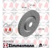 ALFA ROMEO MITO 2018 Kit dischi freno ZIMMERMANN SPORT COAT Z 110222052 di qualità originale