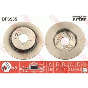 TRW DF6535 Bremsscheibe