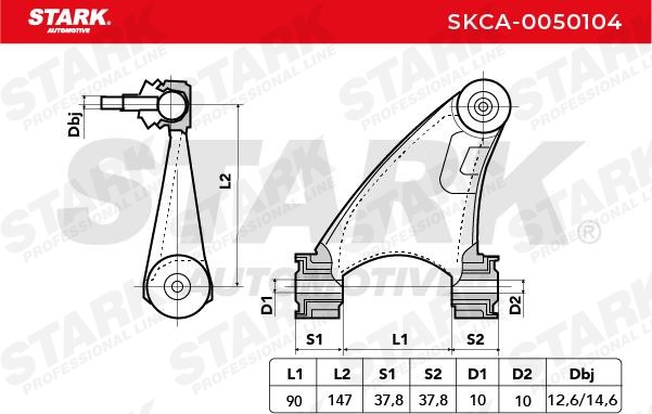 Dreieckslenker STARK SKCA-0050104 Bewertung