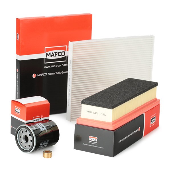 MAPCO Kit de filtres 68302 FIAT,GRANDE PUNTO 199,PUNTO EVO 199