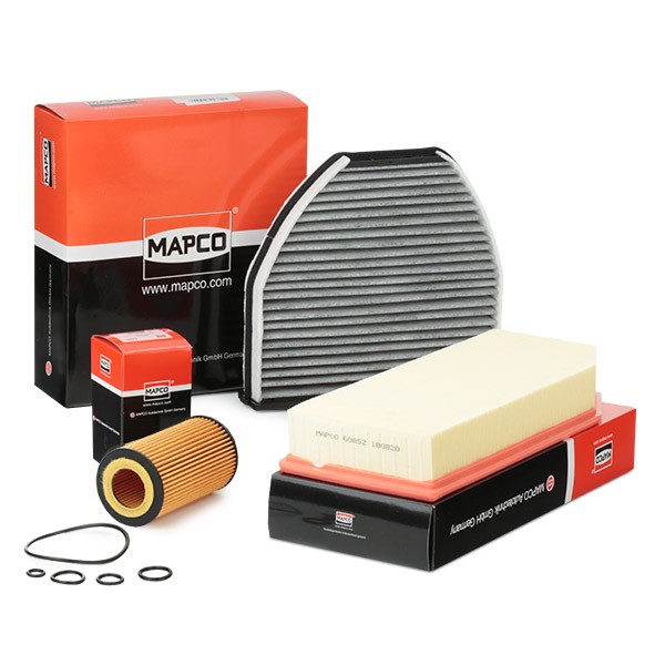 MAPCO Kit de filtres 68887 MERCEDES-BENZ,CLASE C W203,CLASE E W210,CLASE M W163,CLASE C Coupé CL203,