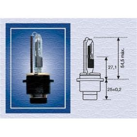 Bulb, spotlight D2R (gas discharge tube) 85V 35W P32d-3 Xenon 002542100000 VW Bora Saloon (1J2)