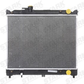 Radiador, refrigeración del motor Malla radiador: 376x488x16 con OEM número 17700-60A00