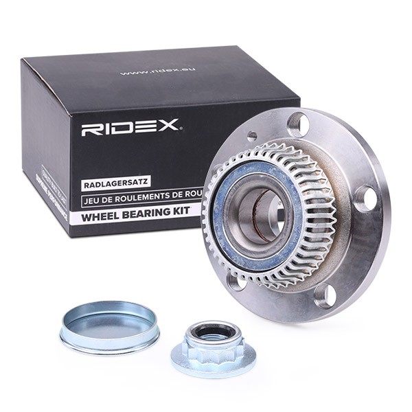 654W0017 RIDEX Kit de roulement de roue des deux côtés du pont