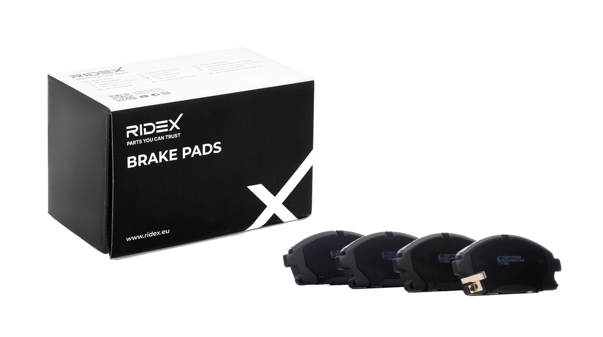 RIDEX Plaquettes De Frein 402B0373 Jeu De Plaquettes De Frein,Jeu de plaquettes de frein, frein à di