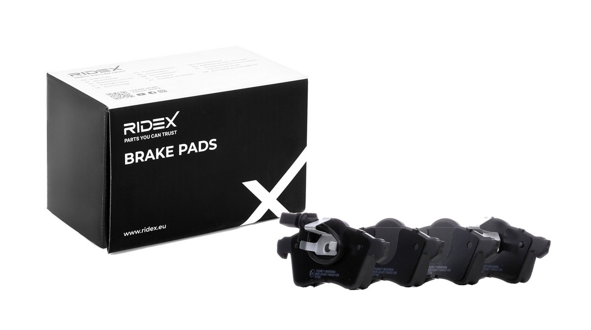 RIDEX Plaquettes De Frein 402B0235 Jeu De Plaquettes De Frein,Jeu de plaquettes de frein, frein à di