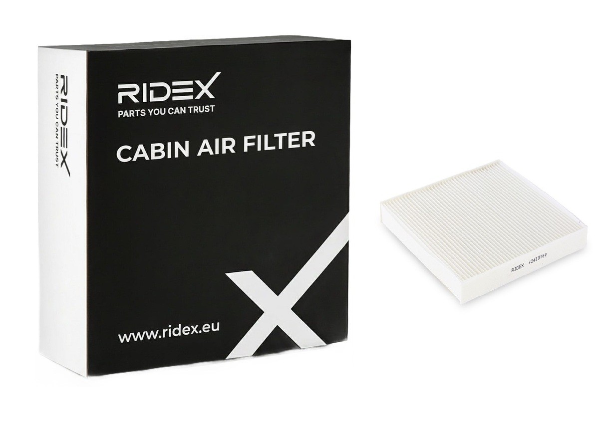 RIDEX Innenraumfilter Pollenfilter 424I0160 Filter, Innenraumluft,Pollenfilter RENAULT,LAGUNA III Grandtour (KT0/1),LAGUNA II Grandtour (KG0/1_)