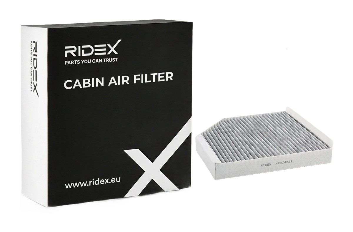 RIDEX Filtre d'Habitacle 424I0223 Filtre à Pollen,Filtre De Climatisation AUDI,BENTLEY,A6 4G2, C7, 4