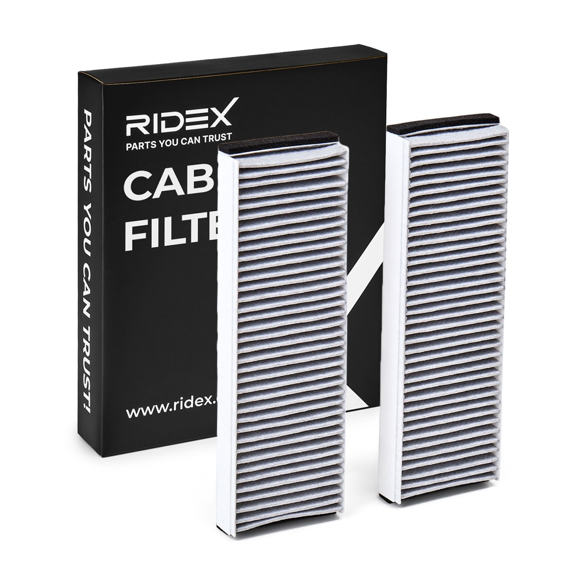 RIDEX Filtre d'Habitacle 424I0234 Filtre à Pollen,Filtre De Climatisation AUDI,TOYOTA,LAMBORGHINI,A3