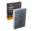 RIDEX Kabinový filtr RENAULT Filtr s aktivním uhlím