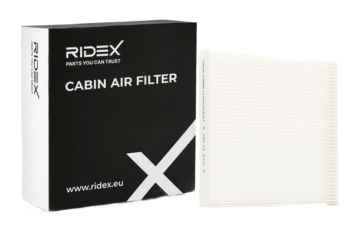 RIDEX Filtre d'Habitacle 424I0132 Filtre à Pollen,Filtre De Climatisation HONDA,JAZZ II GD,JAZZ III 