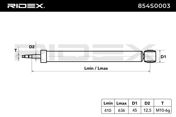 854S0003 RIDEX dal produttore fino a - % di sconto!