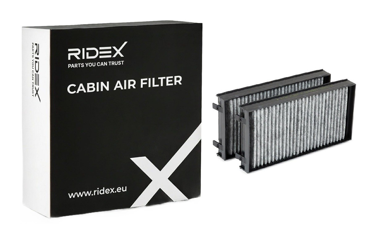 RIDEX Filtre d'Habitacle 424I0205 Filtre à Pollen,Filtre De Climatisation BMW,X5 E70,X6 E71, E72,X5 
