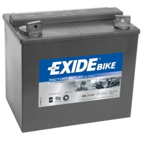 EXIDE Motorrad-Batterien 12V 30Ah 180A B0 Gel-Batterie