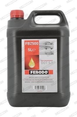 FERODO FBZ500 Bremsflüssigkeit Spezifikation nach DOT: DOT 5.1