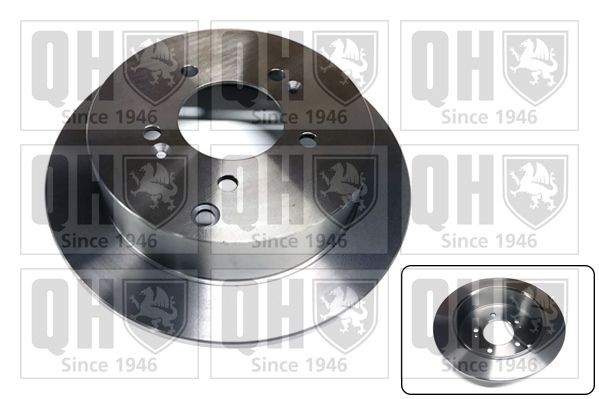 QUINTON HAZELL  BDC5408 Disco  freno Spessore disco freno: 10,1mm, N° fori: 5, Ø: 284mm, Ø: 284mm