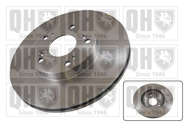 QUINTON HAZELL BDC5411 Disco freno Spessore disco freno: 23mm, N° fori: 5, Ø: 282mm, Ø: 282mm