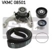 OEM Комплект ангренажен ремък с водна помпа VKMA 08501 SKF VKMC08501