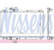 Radiador de motor NISSENS 8038899 Aluminio, Aletas refrigeración soldadas, sin bastidor