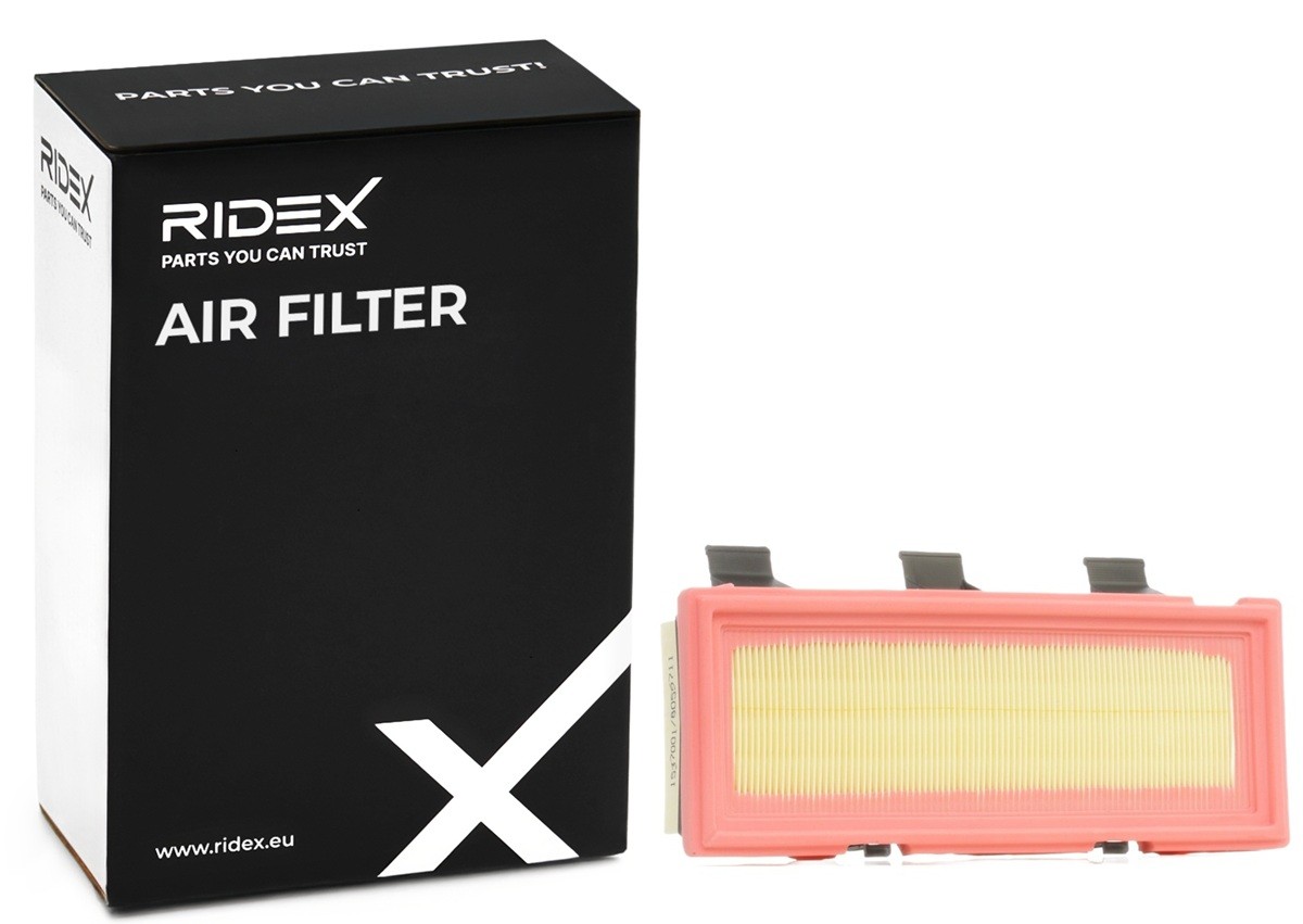 RIDEX Filtre à Air 8A0384 RENAULT,CLIO II BB0/1/2_, CB0/1/2_,KANGOO KC0/1_,CLIO I B/C57_, 5/357_,KAN
