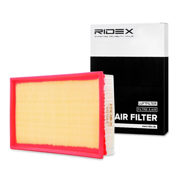 Image of RIDEX Filtro aria Filtro aria ricircolo 8A0468 Filtro dell'aria,Filtro aria motore JAGUAR,DAIMLER,XK Coupe (X150),Coupe,XJ (NAW, NBW)009