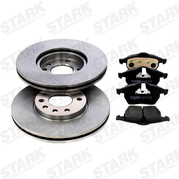 STARK  SKBK-1090095 Bremsscheiben und -beläge Ø: 288mm, Bremsscheibendicke: 25mm