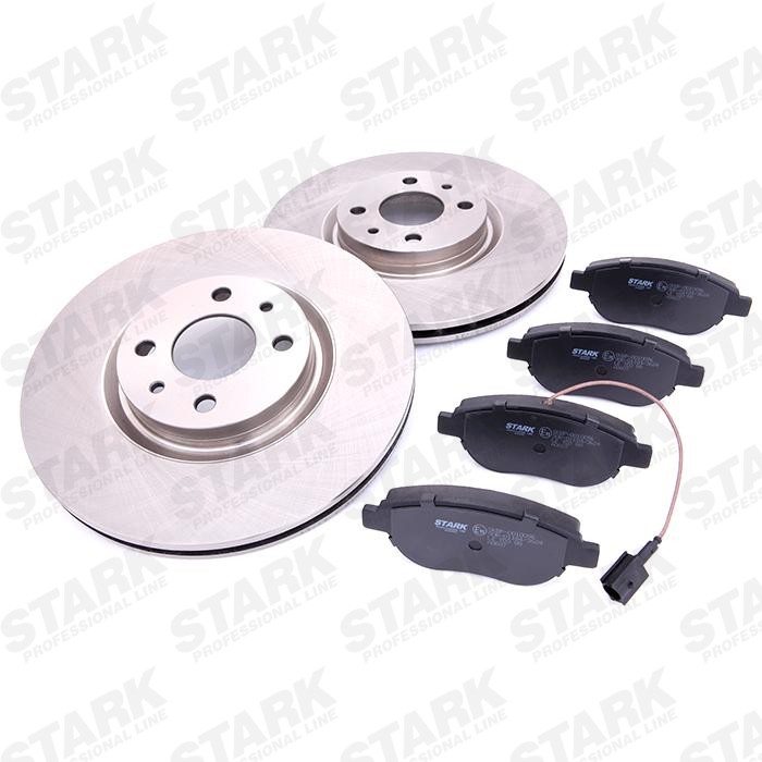 STARK  SKBK-1090111 Kit dischi e pastiglie freno Ø: 284mm, Spessore disco freno: 22mm