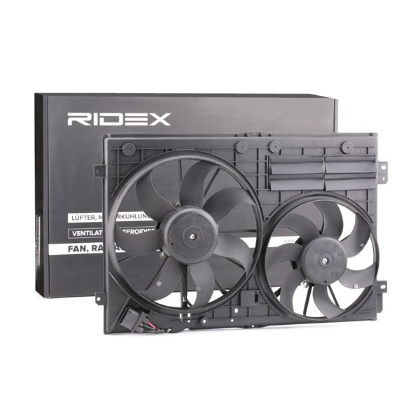 Вентилатор за охлаждане на двигателя RIDEX 508R0028 експертни познания