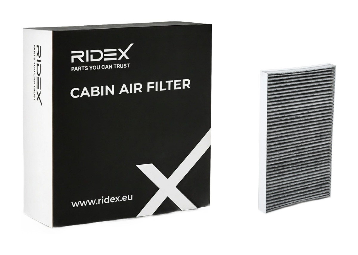 Image of RIDEX Filtro abitacolo Filtro al carbone attivo 424I0078 Filtro, aria abitacolo,Filtro antipolline MERCEDES-BENZ,VITO / MIXTO Kasten (W639)009