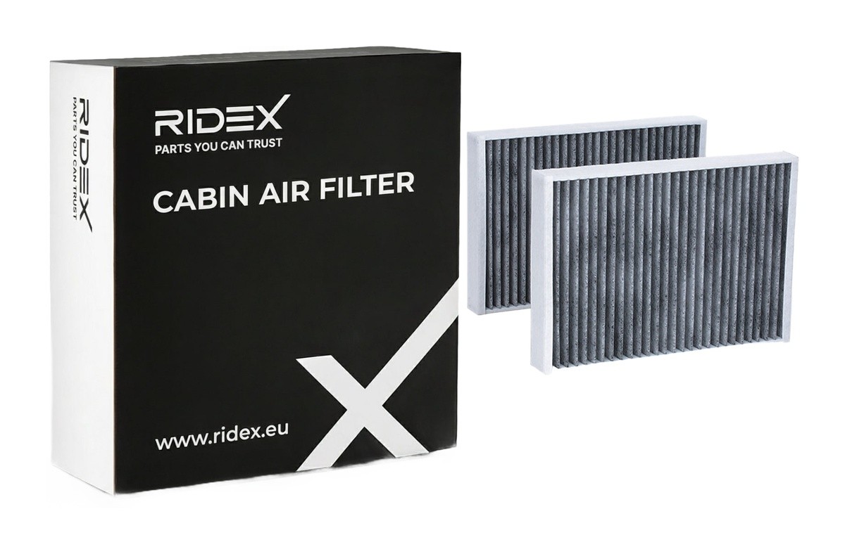 RIDEX Filtre d'Habitacle 424I0290 Filtre à Pollen,Filtre De Climatisation MERCEDES-BENZ,SSANGYONG,CL