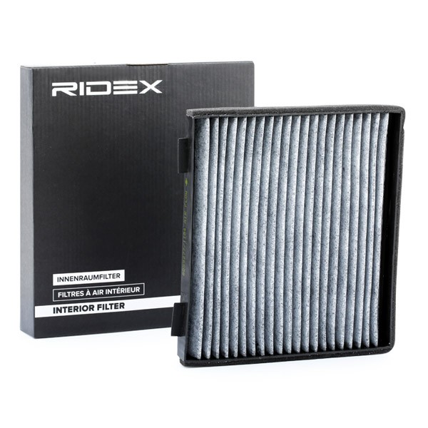 Image of RIDEX Filtro abitacolo Filtro al carbone attivo 424I0297 Filtro, aria abitacolo,Filtro antipolline VOLVO,V40 Kombi (645),S40 I (644)009