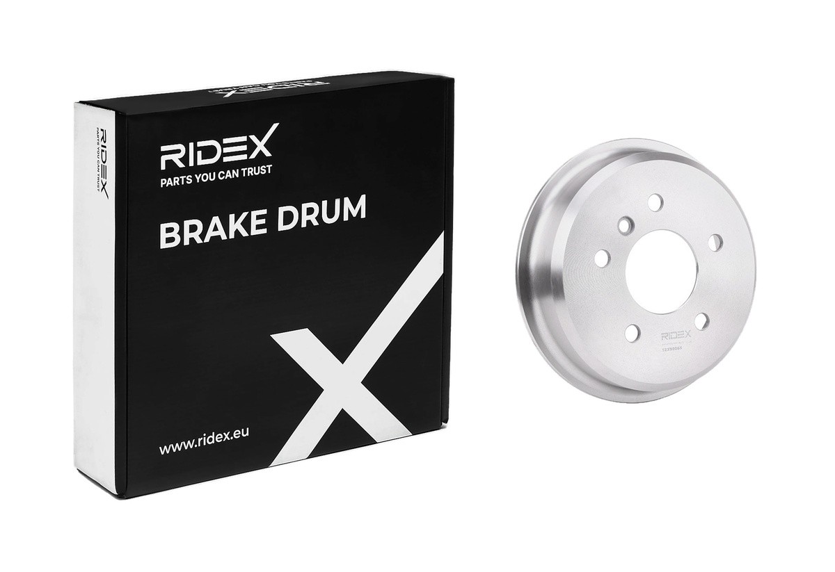 RIDEX Tambours De Frein 123B0065 Frein à Tambour,Tambour de frein MERCEDES-BENZ,CLASE A W168