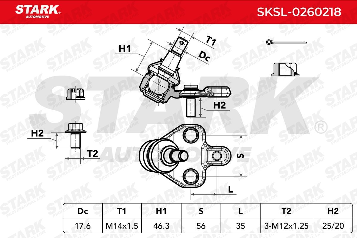 STARK Art. Nr SKSL-0260218 günstig