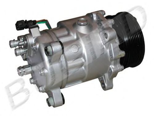 BUGIAD  BSP22804 Compressore, Climatizzatore Puleggia-Ø: 120mm