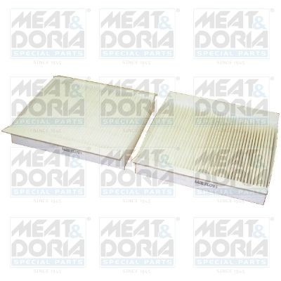 MEAT & DORIA  17078-X2 Filtro abitacolo Lunghezza: 176mm, Largh.: 139mm, Alt.: 30mm