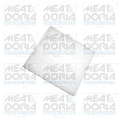 MEAT & DORIA  17450 Innenraumfilter Länge: 250mm, Breite: 235mm, Höhe: 25mm