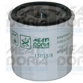 MEAT & DORIA  15015/8 Olajszűrő Ø: 76mm, Ø: 76mm, Magasság: 79mm