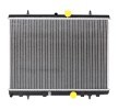 Engine radiator RIDEX 470R0152