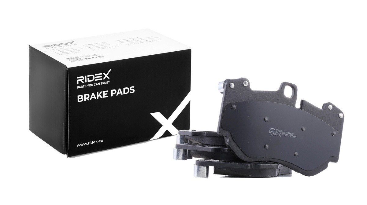 RIDEX Plaquettes De Frein 402B1031 Jeu De Plaquettes De Frein,Jeu de plaquettes de frein, frein à di
