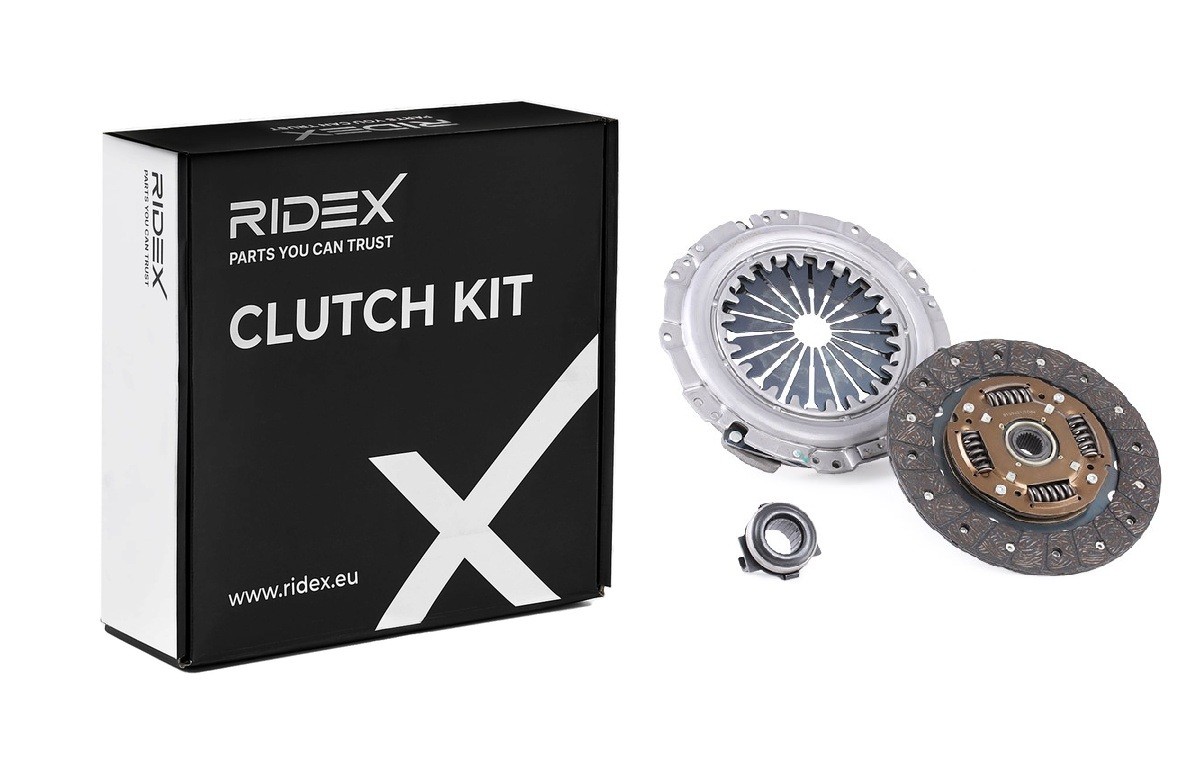 RIDEX Kit d'Embrayage 479C0090 RENAULT,NISSAN,DACIA,CLIO II BB0/1/2_, CB0/1/2_,KANGOO KC0/1_,KANGOO 