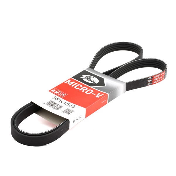 GATES Courroie Trapézoïdale à Nervures 5PK1545 FIAT,OPEL,SUZUKI,STILO 192,CROMA 194,STILO Multi Wago