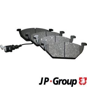 Sada brzdových destiček, kotoučová brzda JZW-698-151 JP GROUP 1163601010 VW, SKODA, AUDI, SEAT, SMART