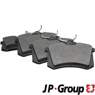 JP GROUP  1163705310 Bremsbelagsatz Breite: 87mm, Höhe: 53mm, Dicke/Stärke: 15,2mm