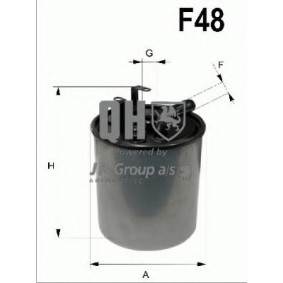 Kraftstofffilter A61-109-20201 JP GROUP 1318702009