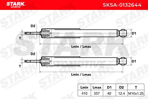 Tlumič pérování STARK SKSA-0132644 odborné znalosti