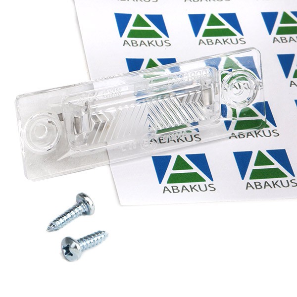 ABAKUS Eclairage De Plaque d'Immatriculation 053-21-900 Eclairage De Plaque,Feu De Plaque VW,SKODA,T