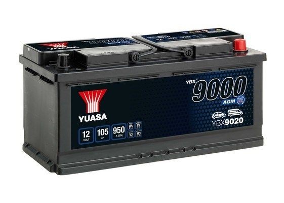 YUASA YBX9000 YBX9020 Batterie